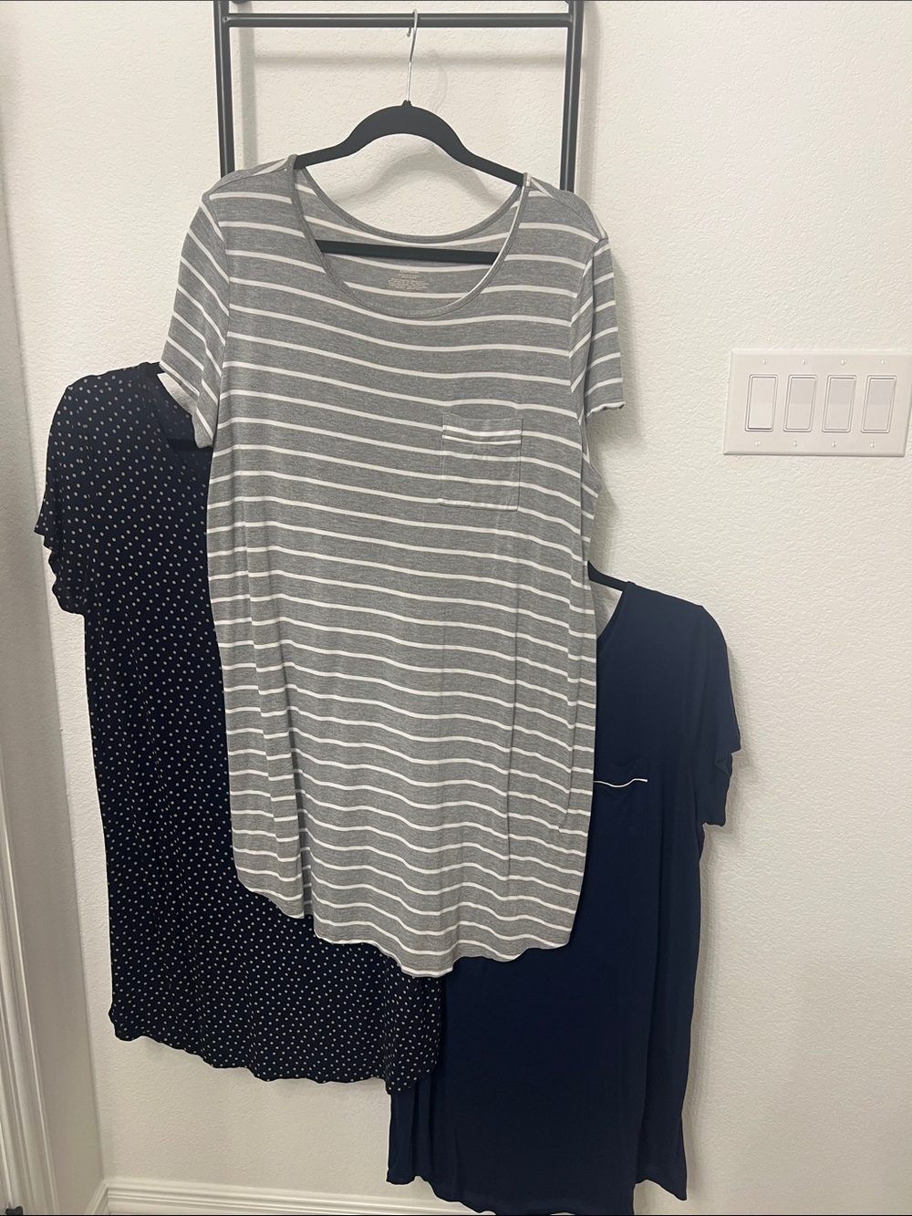 Set of 3 Liz Claiborne Sleepwear / Sleep Shirts / Nightgowns